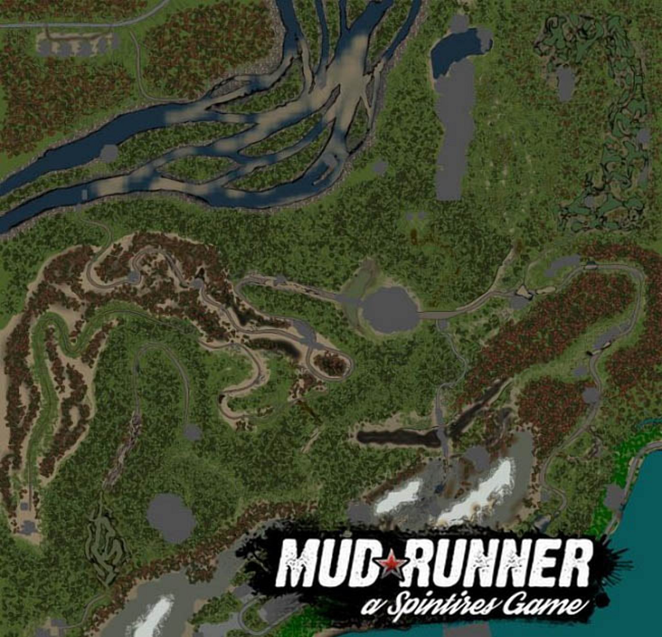 Spintires: MudRunner "SVE 10 Побережье v1.0"
