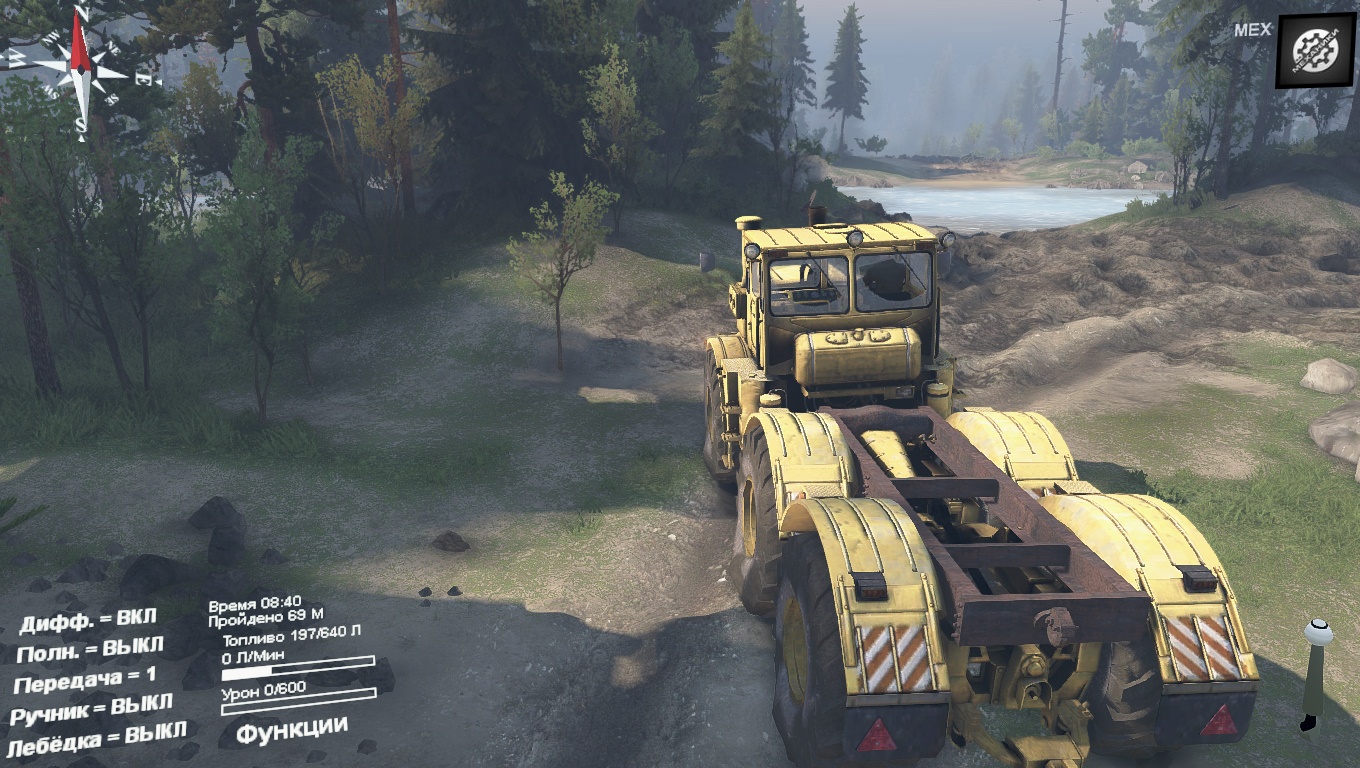 Spintires "Kirovets K701M 6x6 для 03.03.16"