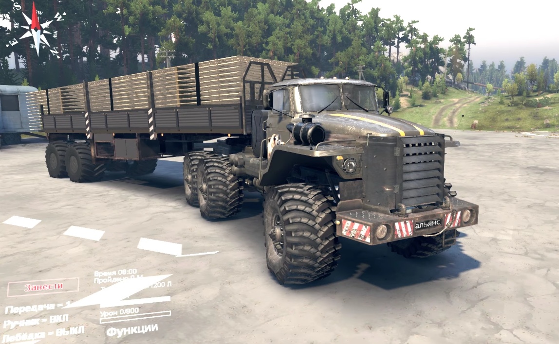 Spintires "Ural_Grizzly2"