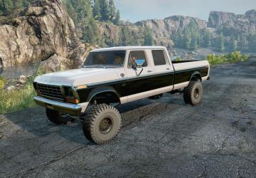 1970-1979 Ford F350 «Fummins»версия 3 для SnowRunner (v40.1)