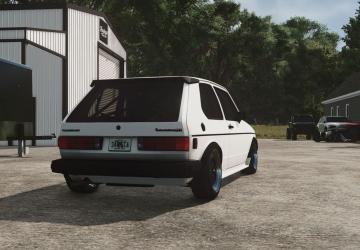 1984 VW Volkswagen Rabbit GTI MK1версия 1.0.0.0 для Farming Simulator 2025