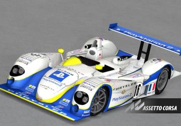 2001 Chrysler LMP Mopar (Dallara)версия 1.2 для Assetto Corsa
