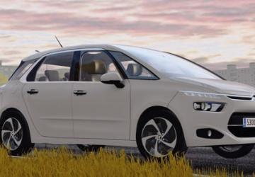 2013 Citroen C4 Picassoверсия 1 для City Car Driving (v1.5.9 - 1.5.9.2)