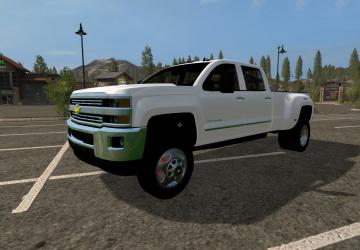 2015 Chevy Silverado 3500версия 1.0.0.0 для Farming Simulator 2017 (v1.5.x)