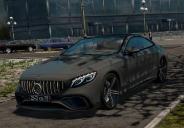 2018 Mercedes-AMG S63 Coupeверсия 14.01.2022 для City Car Driving (v1.5.9.2)