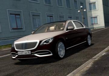 2019 Mercedes-Maybach S650версия 20.01.2022 для City Car Driving (v1.5.9.2)