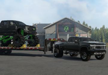 2020 Generic 3500 Duallyверсия 1.0.2 для SnowRunner (v16.0)