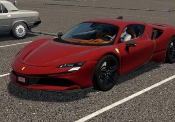 2022 Ferrari SF90версия 1.0.0.0 для City Car Driving (v1.5.9.2)