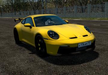 2022 Porsche 911 GT3 (922)версия 24.02.2022 для City Car Driving (v1.5.9.2)