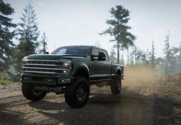 2025 Super HD-350версия 1.0.0 для SnowRunner (v37.1)