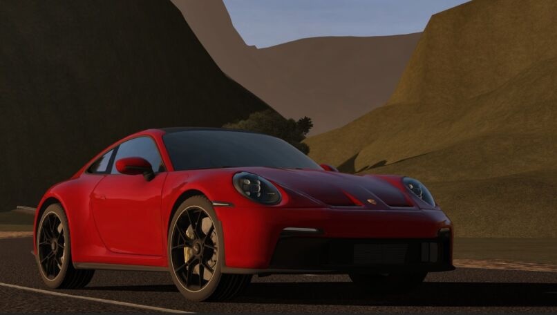 City Car Driving "2022 Porsche 911 GT3 (922) (v1.5.8 - 1.5.9.2)"