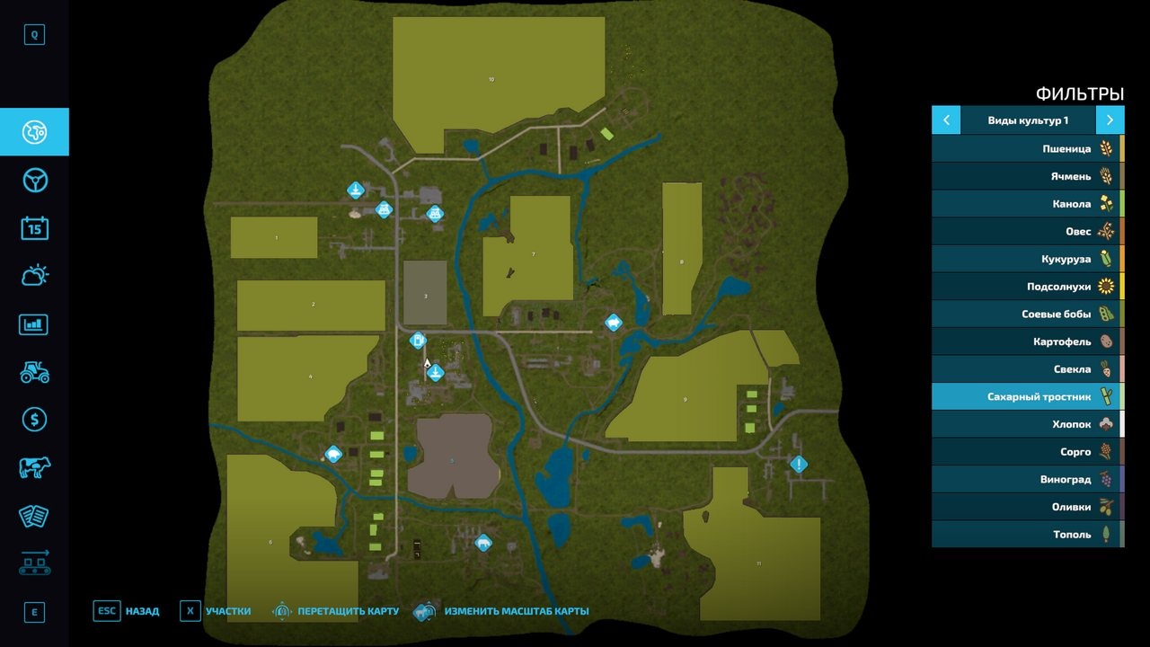 Farming Simulator 22 "Мод Карта - Бухалово"