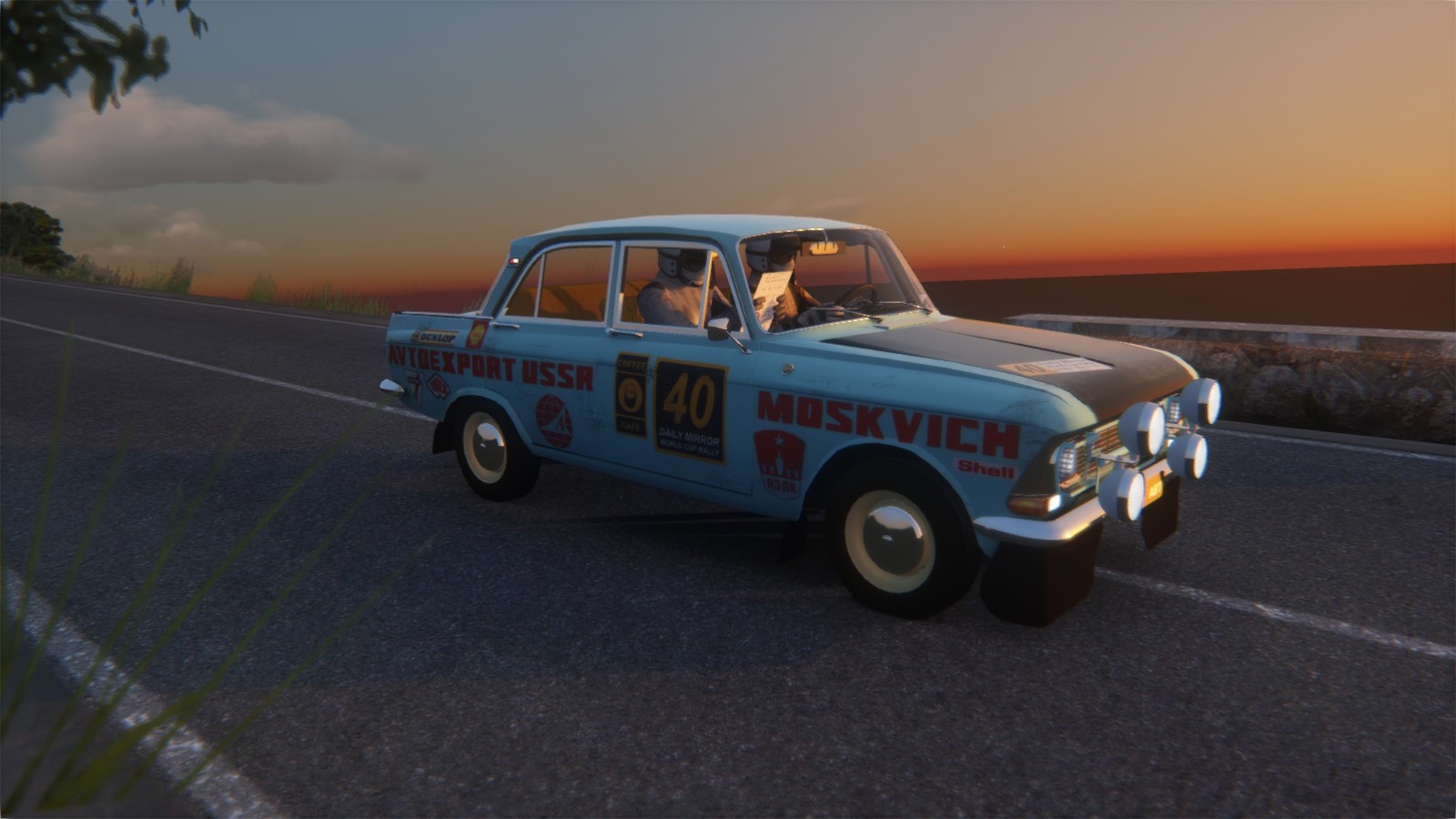 Assetto Corsa "Москвич 412 Ралли v.1.0"