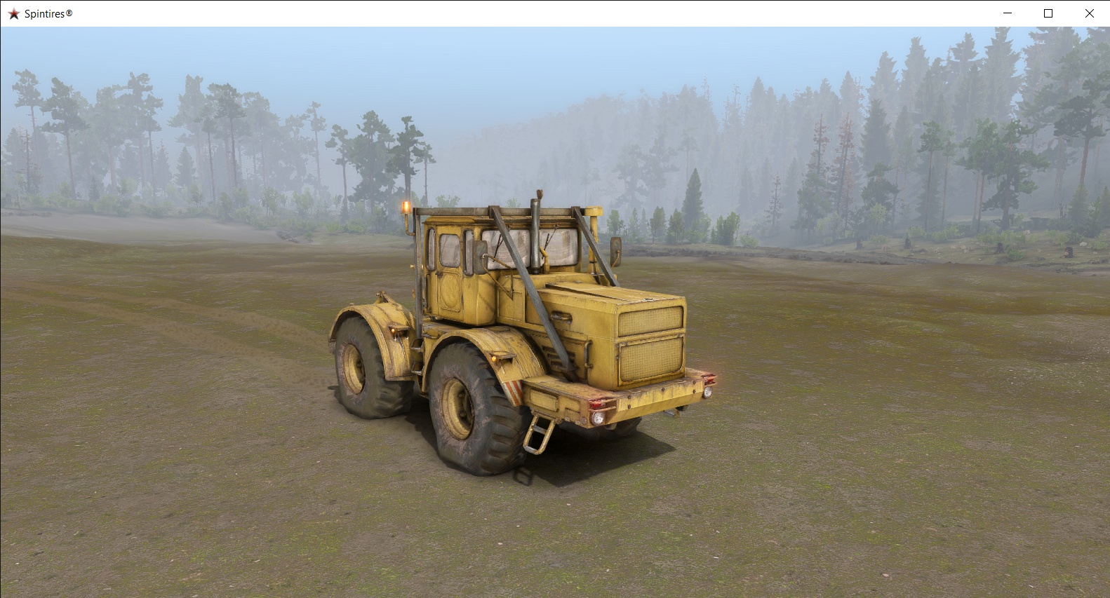Spintires "Трактор Кировец К-700"