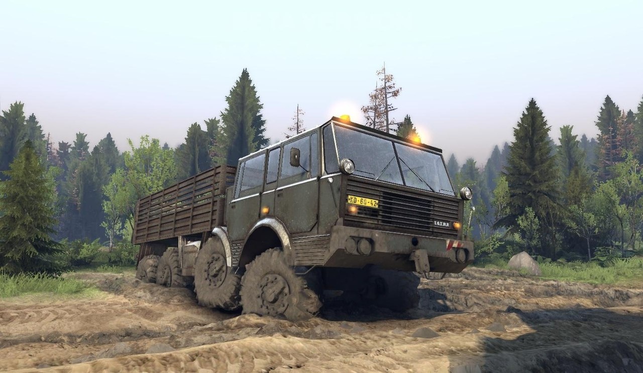 Spintires "TATRA 813 8x8 Колос"