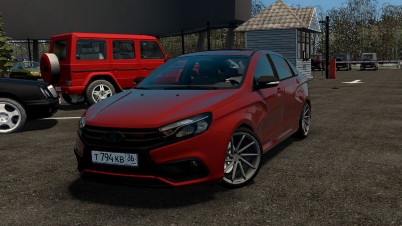 City Car Driving "Lada Vesta Sport 1.8 (v1.5.9.2)"
