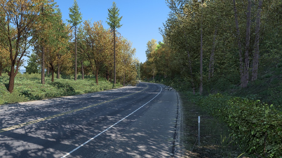 American Truck Simulator "Ранняя осень" [v3.4]