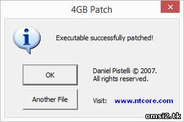 OMSI 2 "4GB патч (поможет при нехватке RAM)"