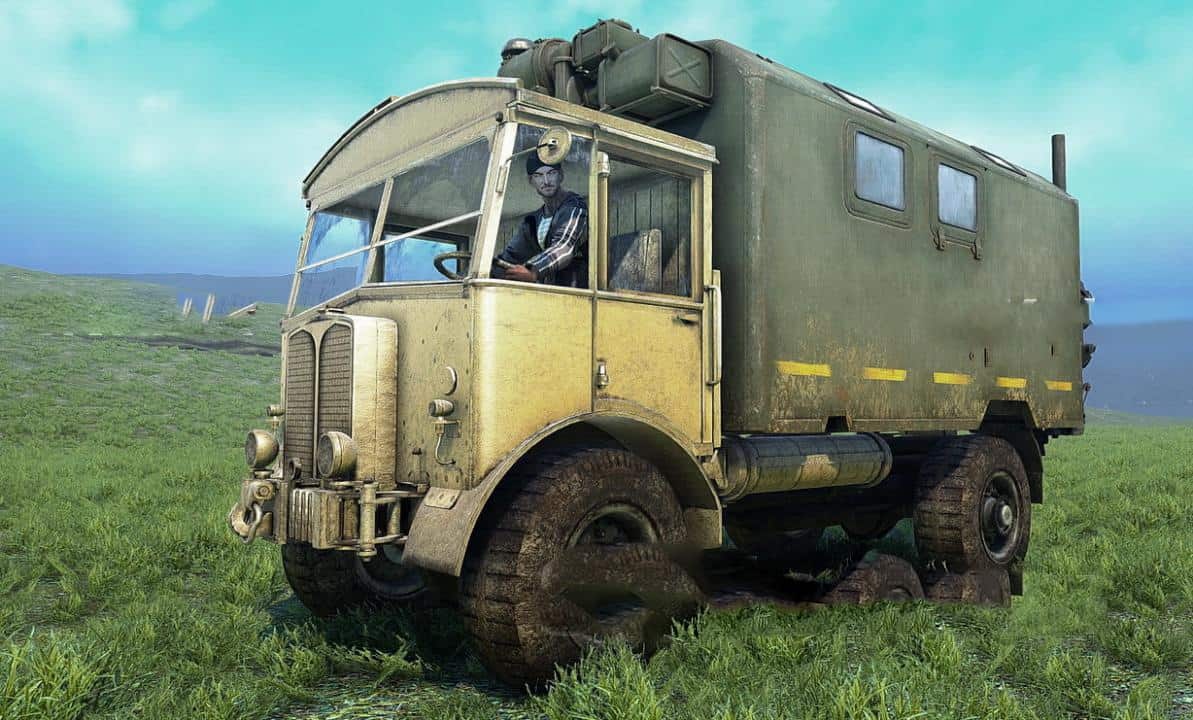 Spintires: MudRunner "AEC Matador версия 1.0"