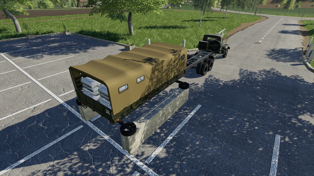 Farming Simulator 19 "КрАЗ-257 v 1.3 "