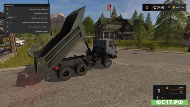 Farming Simulator 17 "KAMAZ 55111"