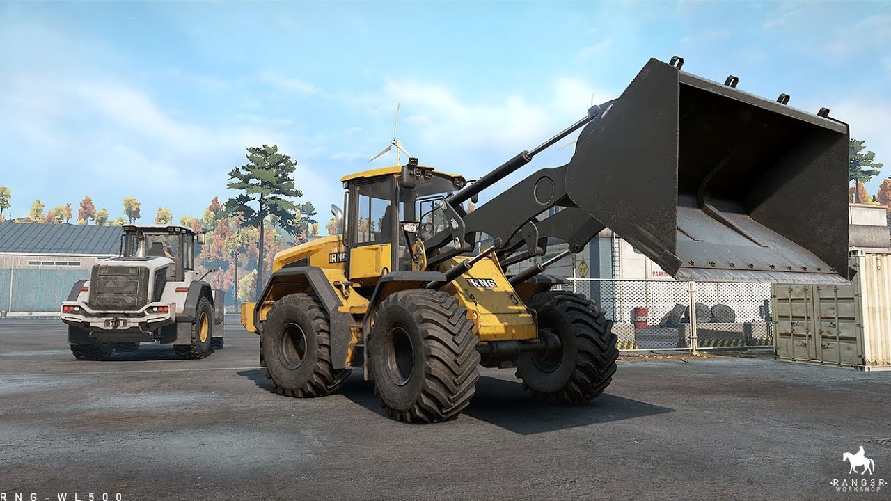 SnowRunner "Спец Техника RNG WL500 Wheel Loader v1.0.1 (v15.0)"