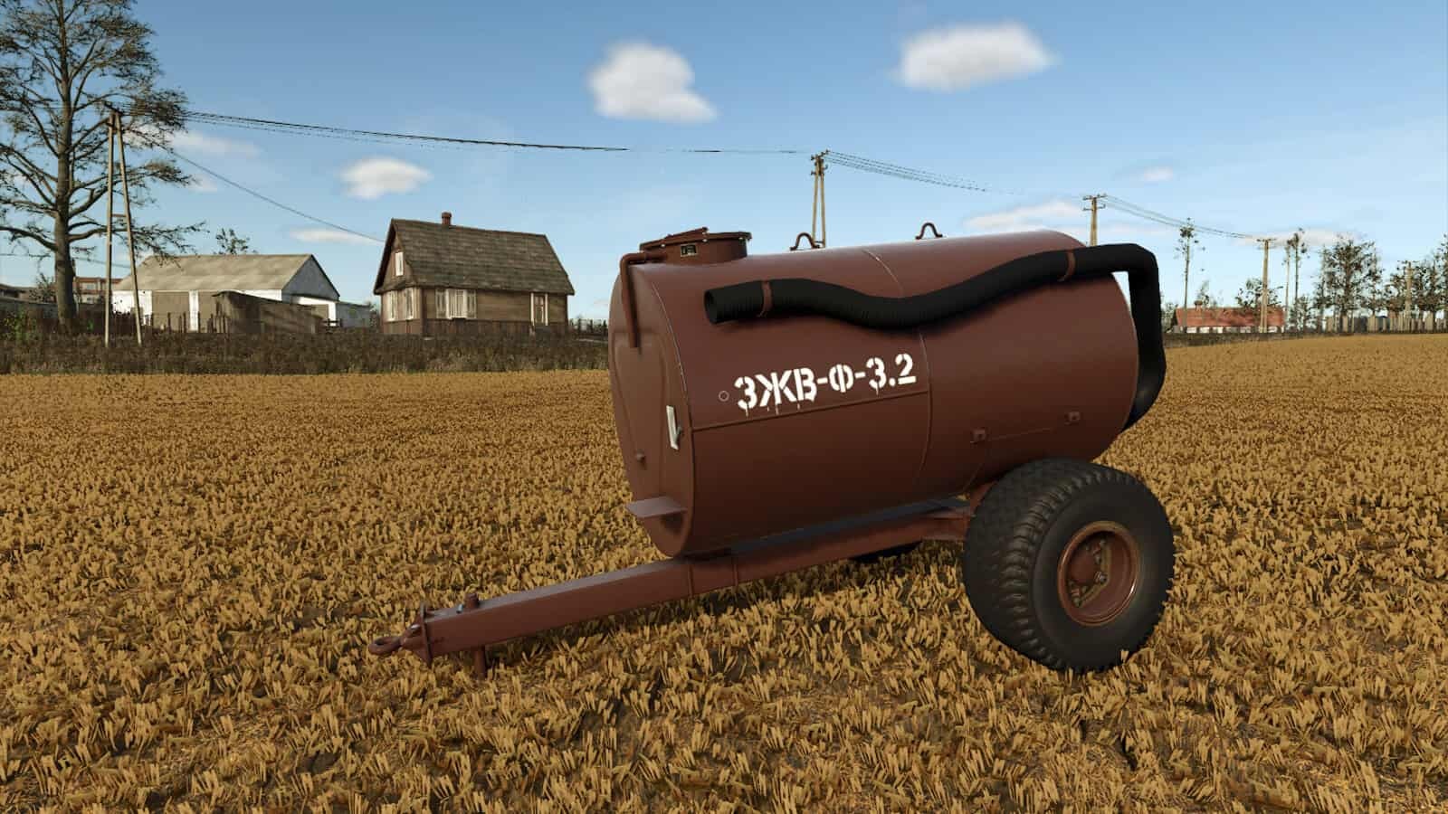 Farming Simulator 25 "Прицеп-бочка ЗЖВ-Ф-3.2" [v1.0.0.0]