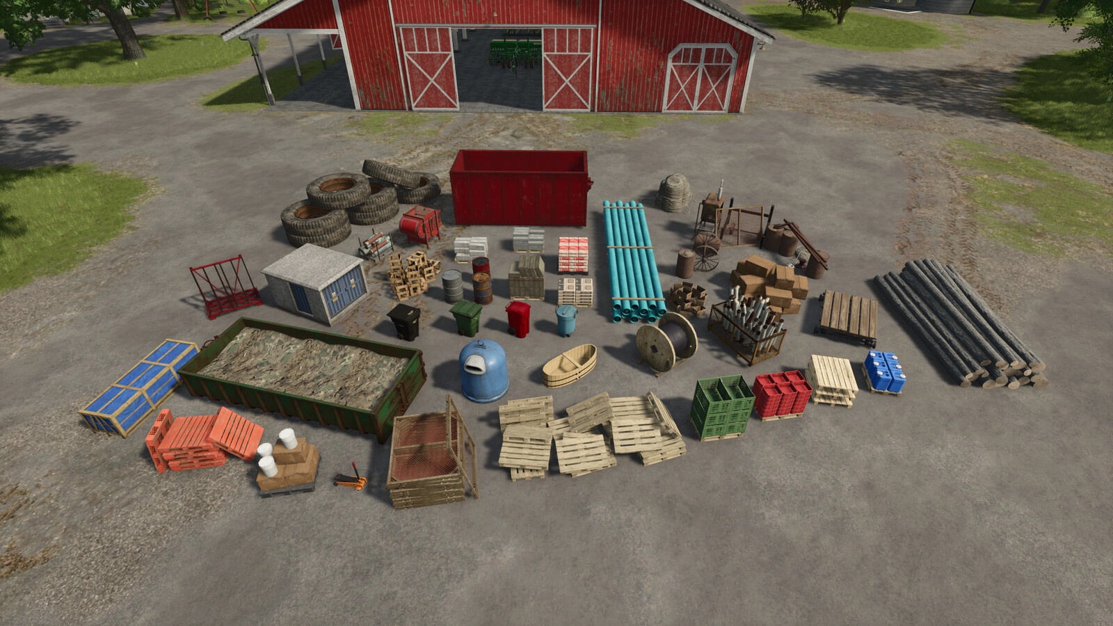 Farming Simulator 25 "Набор украшений" [v1.0.0.0]