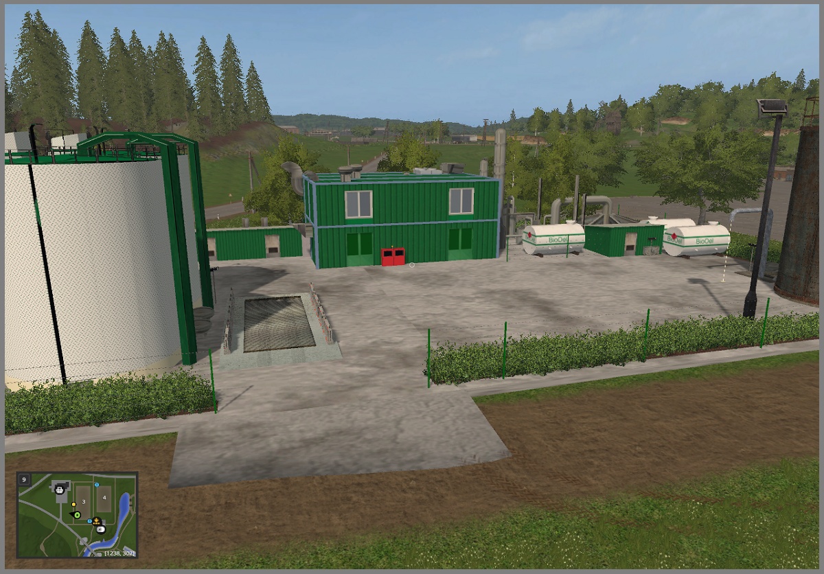 Farming Simulator 17 "ProductionBiofuels placeable"