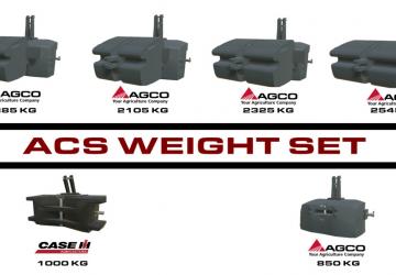 ACS Weight Packверсия 1.0.1.0 для Farming Simulator 2019