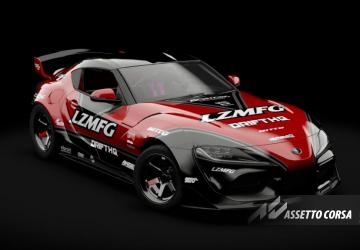 Adam LZ Rotor Toyota Supra A90версия 1.0 для Assetto Corsa