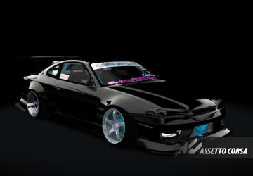 ADC Nissan Silvia S15 Raijinверсия 2.1 для Assetto Corsa