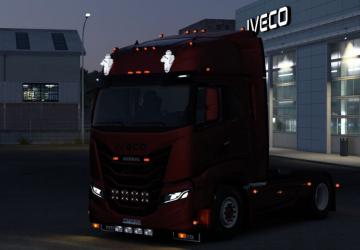 Additional slots for iveco S-Wayверсия 1.0 для Euro Truck Simulator 2 (v1.53.x)