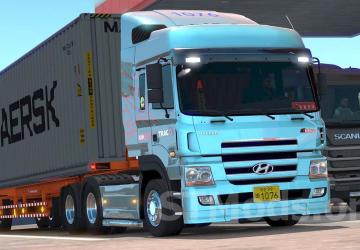Аддон для Hyundai Tragoверсия 1.0 для Euro Truck Simulator 2 (v1.46)