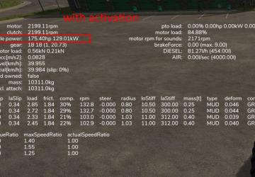 Adjustable Engine Powerверсия 1.0.0.0 для Farming Simulator 2025