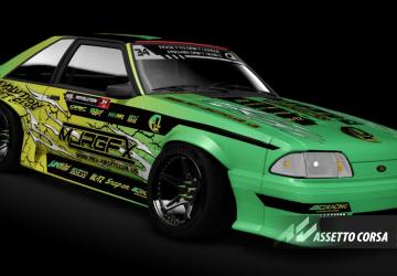 ADL Pro-Am Ford Mustang Foxbody GTверсия 1.0 для Assetto Corsa