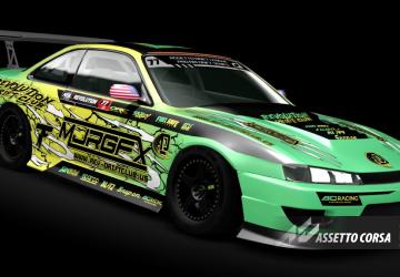 ADL Pro-Am Nissan SIlvia S14версия 1 для Assetto Corsa