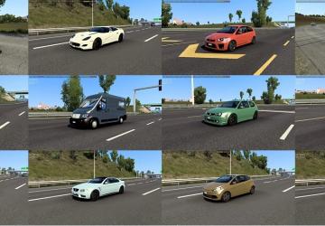 AI traffic pack from different gamesверсия 2.2 для American Truck Simulator (v1.49.x)