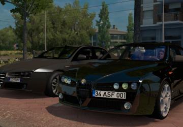 Alfa Romeo 159версия 2.3 для American Truck Simulator (v1.50.x, - 1.57.x)