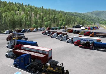 American Truck Stopsверсия 1.0 для American Truck Simulator (v1.40.x)