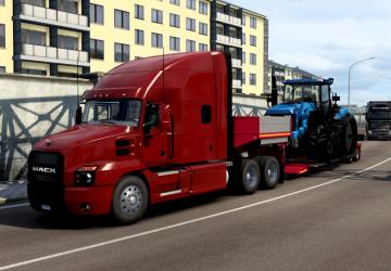 Американские грузовики из ATS в трафикеверсия 1.0 для Euro Truck Simulator 2 (v1.40.x, - 1.42.x)