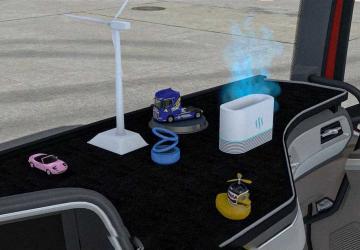 Animated Interior Addon’s Packверсия 1.0 для Euro Truck Simulator 2 (v1.53)