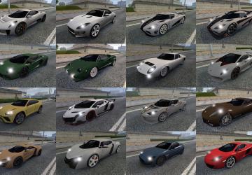 Asphalt 8 Traffic Packверсия 1.0.10 для American Truck Simulator (v1.49.x)