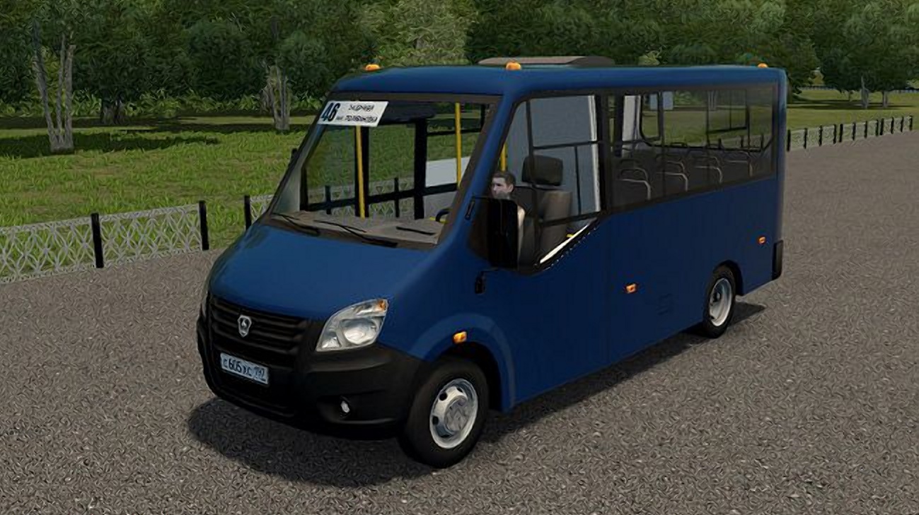 City Car Driving "Газель Next Cityline (1.5.9.2)"