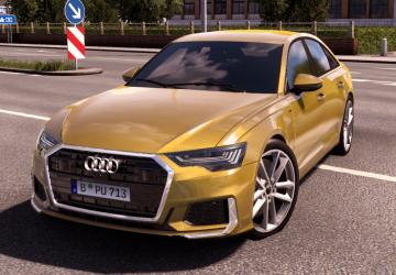 Audi A6 2020версия 2.0 для Euro Truck Simulator 2 (v1.57.x)