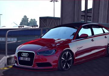 Audi A6 Stanceверсия 1.2 для American Truck Simulator (v1.40.x)