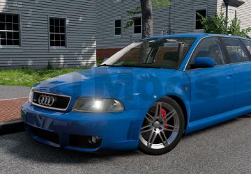 Audi RS4 (B5)версия 1.4.1 для BeamNG.drive (v0.32.x)