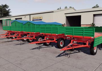 AutoSan D50 and D55 Packверсия 1.2.0.0 для Farming Simulator 2019 (v1.7.x)