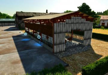 Barn for cows in straw airверсия 1.2.2.0 для Farming Simulator 2022