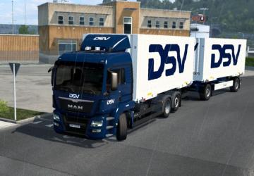 BDF addon for MAN TGS E6 by MadSterверсия 1.1 для Euro Truck Simulator 2 (v1.50.x, - 1.52.x)